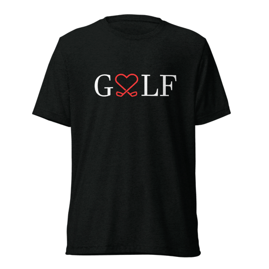 Golf Love Black Tee